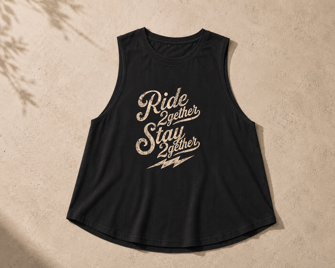 Ride 2gether Cropped Tank ✌️